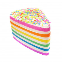 Игрушка-антистресс "Squishy" сквиши торт-радуга SQW - 20 Forevermobil